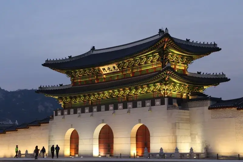 韓国の光化門